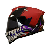 Casco X-Sports V151 Venompool Negro Rojo